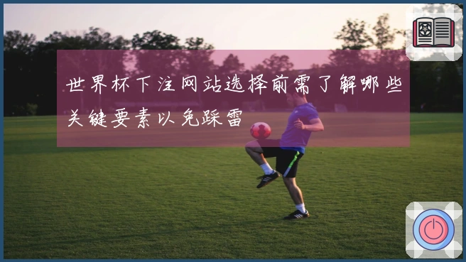 世界杯下注网站选择前需了解哪些关键要素以免踩雷
